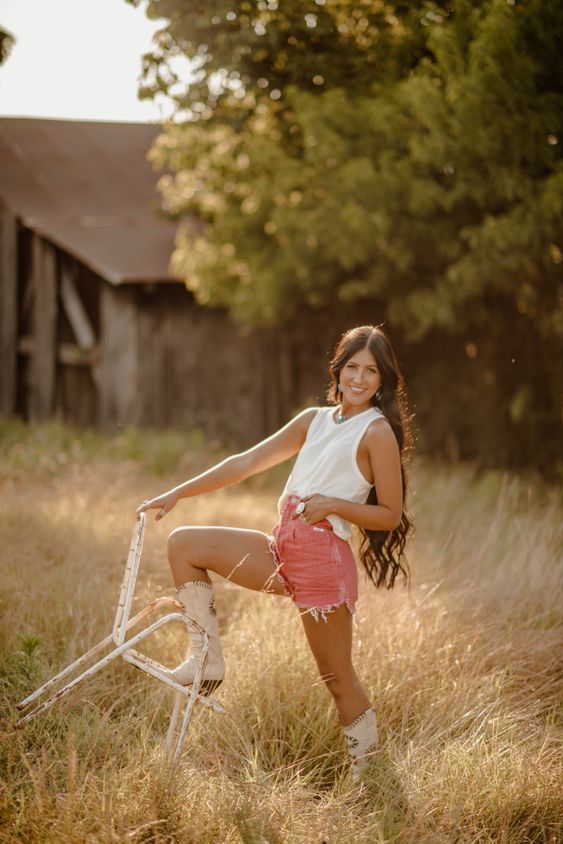 country senior picture