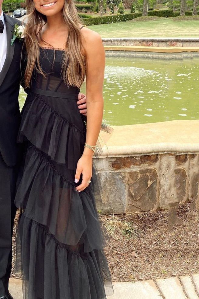 black prom dresses for high school