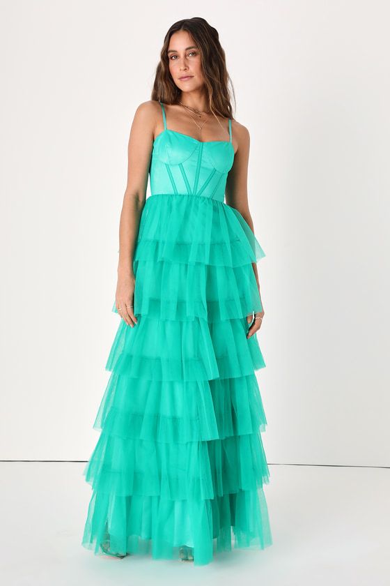 teal prom dresses