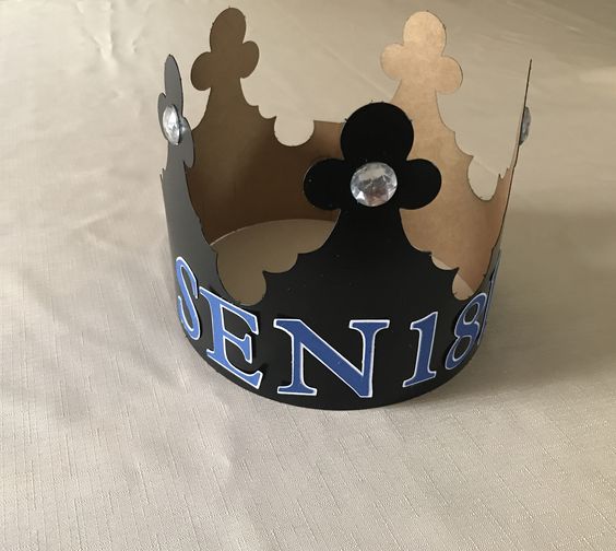 boy senior crown ideas