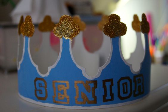 boy senior crown ideas
