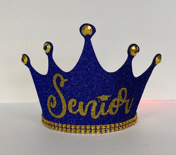 how to make senior crowns