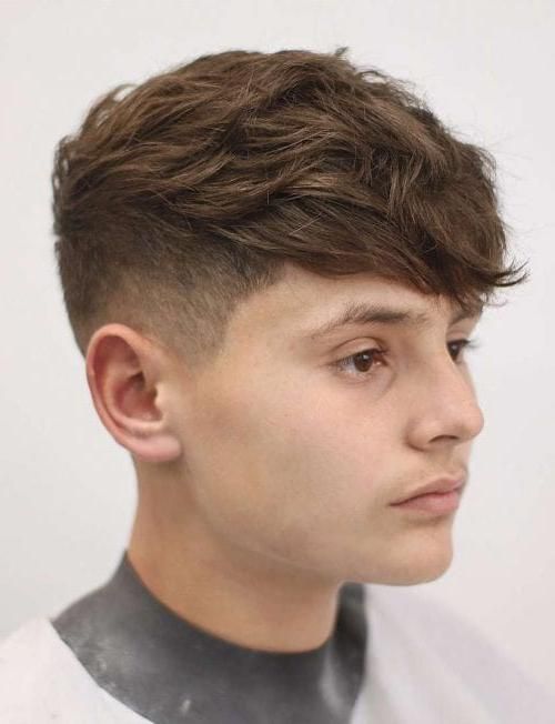 teen boy short hairstyle