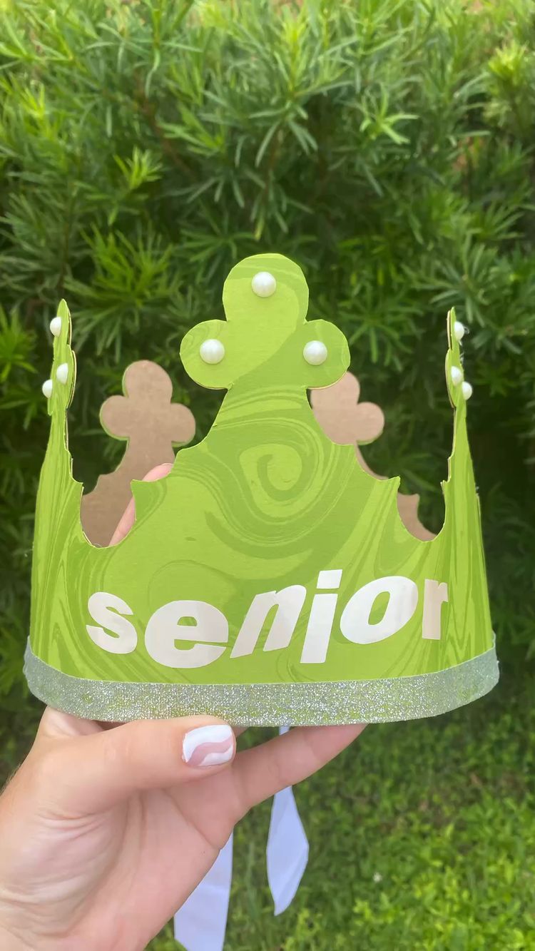 senior crown ideas female