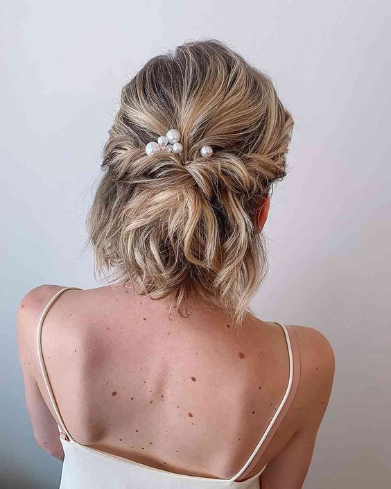 prom hairstyles for short hair