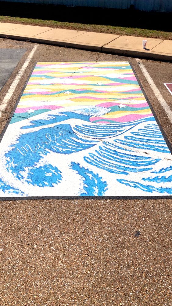 ocean waves senior parking spot