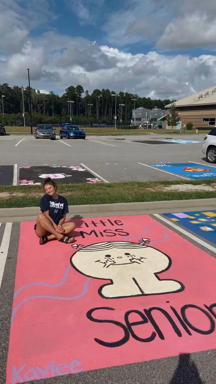 funny and simple senior parking spots