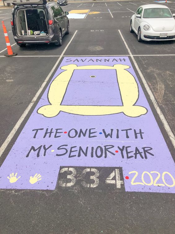 paint for senior parking spots