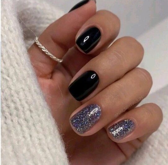 sparkly nails