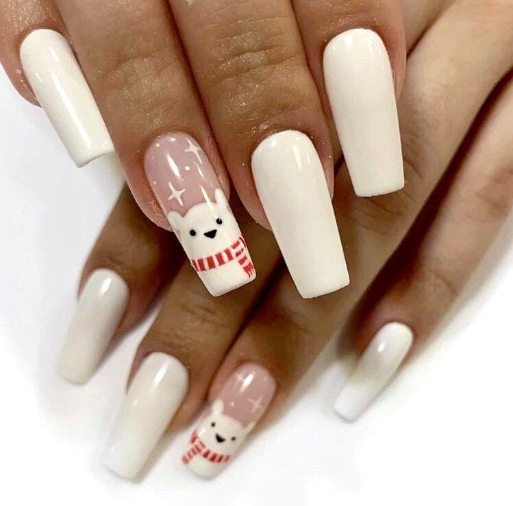 nail designs acrylic simple