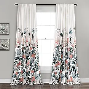 cheap and floral curtains 