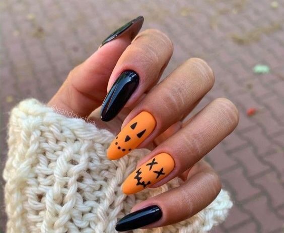 October nail designs