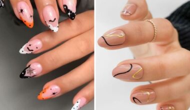 October nail designs