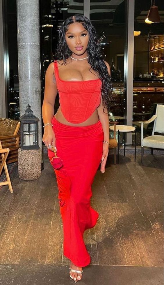 Cool night out baddie birthday outfits 