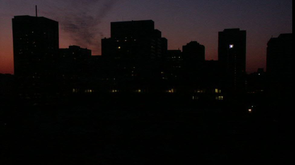 Cities Went Dark at Night