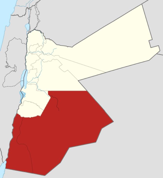 Khatt Shebib Wall, Jordan