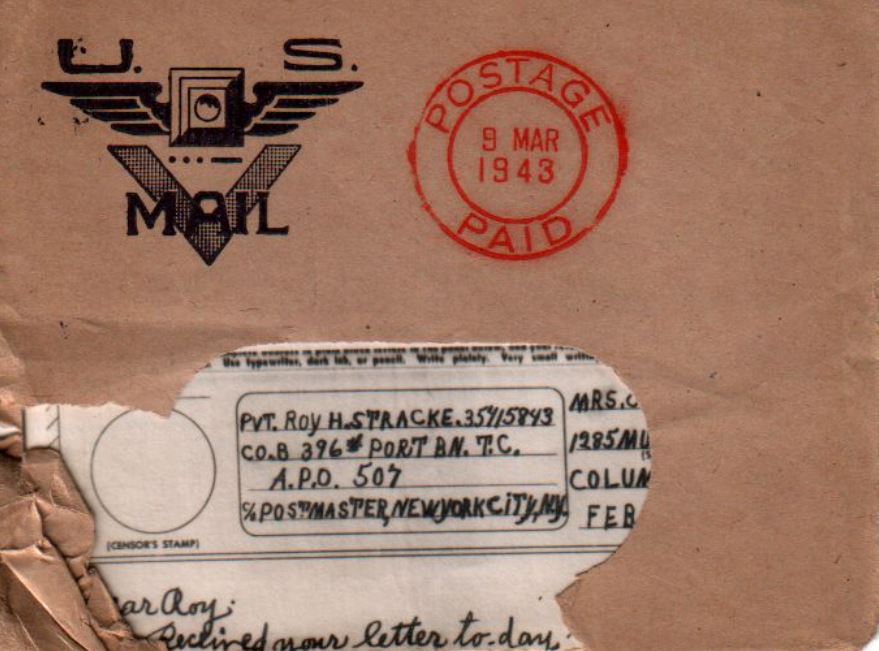 Letters Took Weeks to Arrive