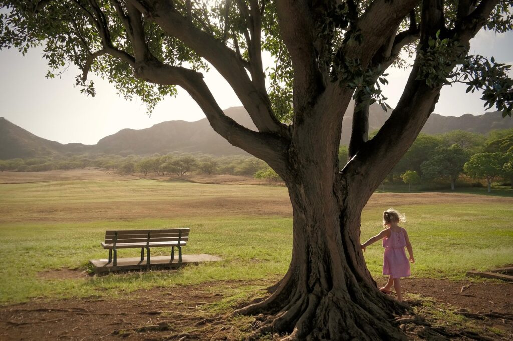 Walking Alone as a Young Child