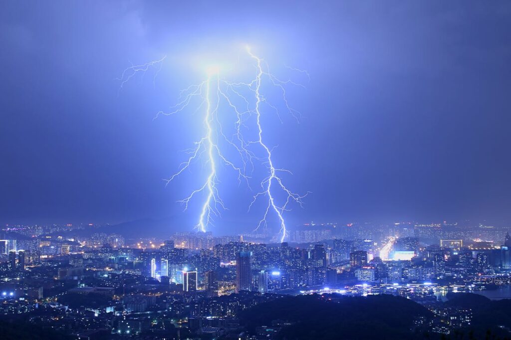 Lightning never strikes the same place twice