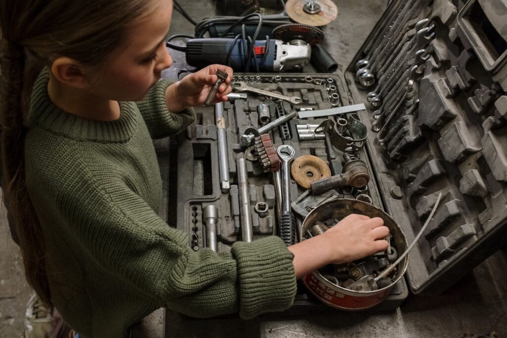 Garage Tools and Fix-It Supplies
