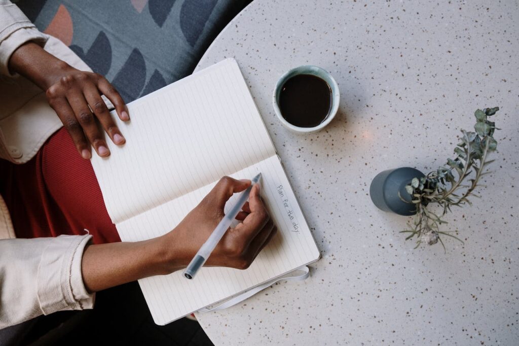 Write down three priorities