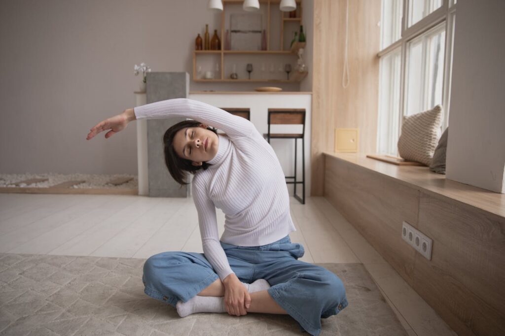 Take a solo walk or stretch break