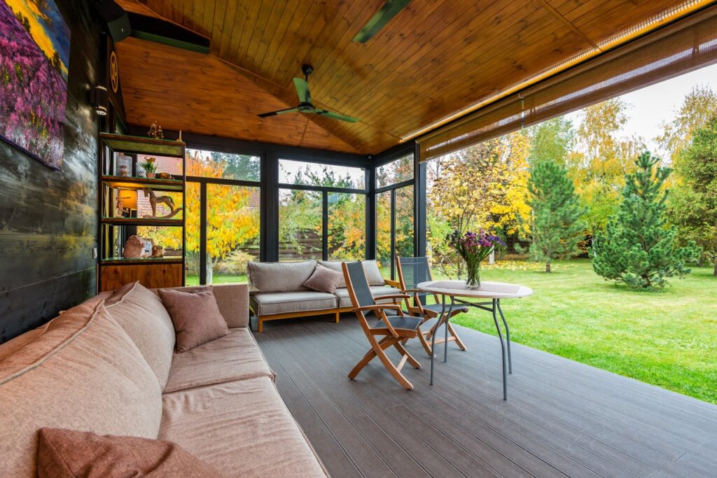 A Quiet Backyard or Porch