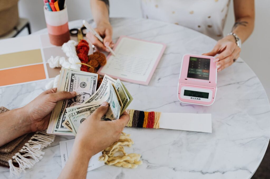 Paying cash to home owner