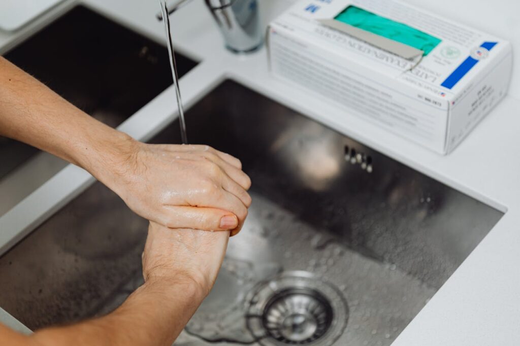 Wrong Water Temperature for Washing Hands
