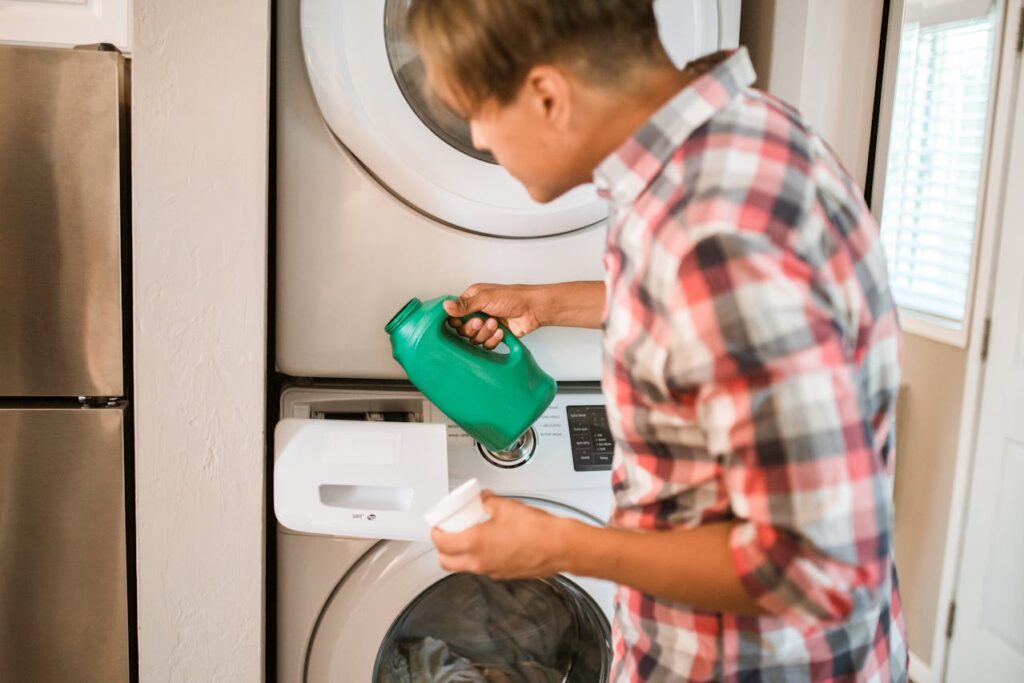 Teens Doing Laundry