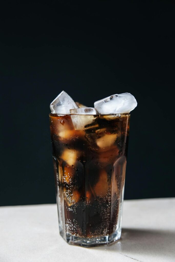 Ice melting in your drink