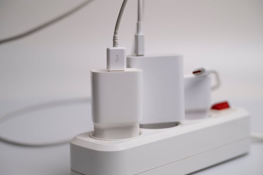 Plugging Chargers into Power Strips