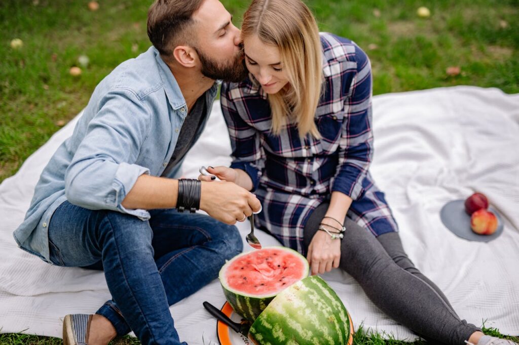 Kissing on the first date was a big deal