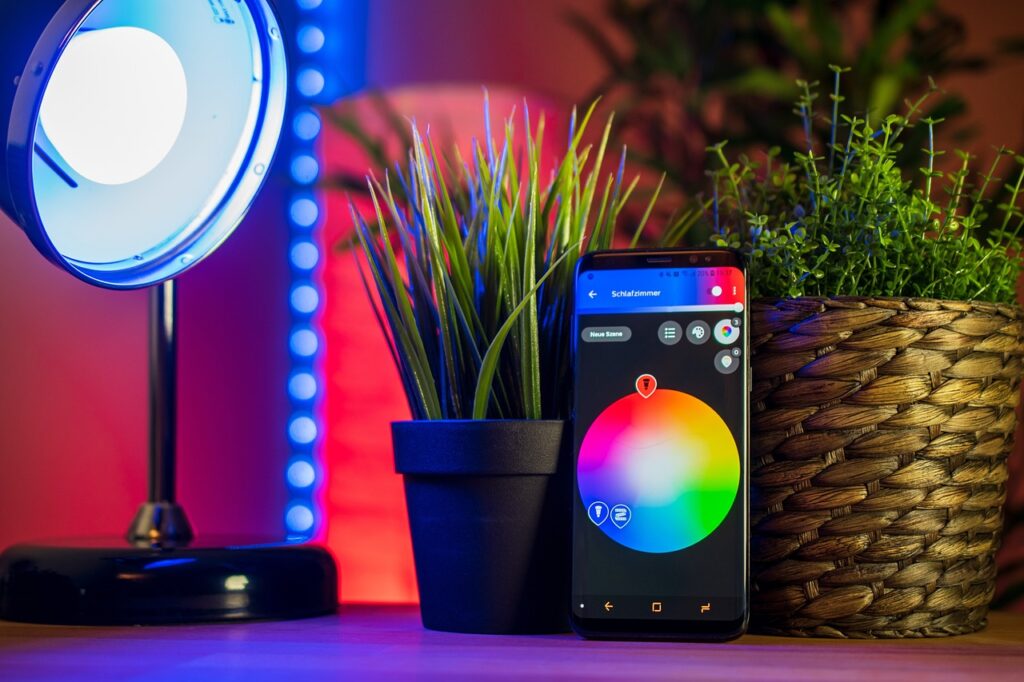 Lights you control with your phone