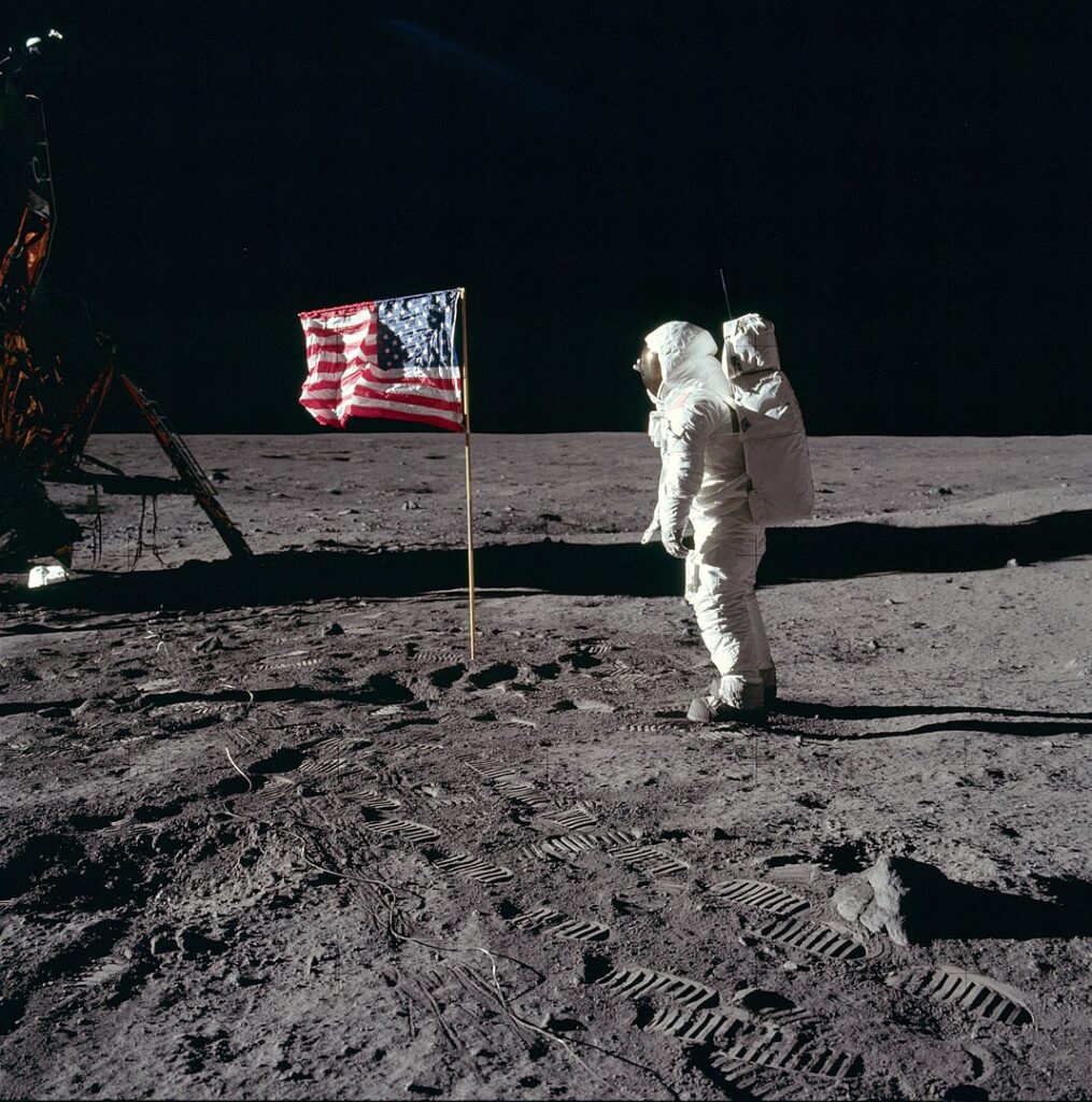 Moon landing live