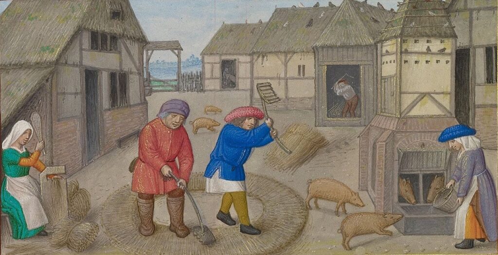The Middle Ages Were Dark and Unproductive