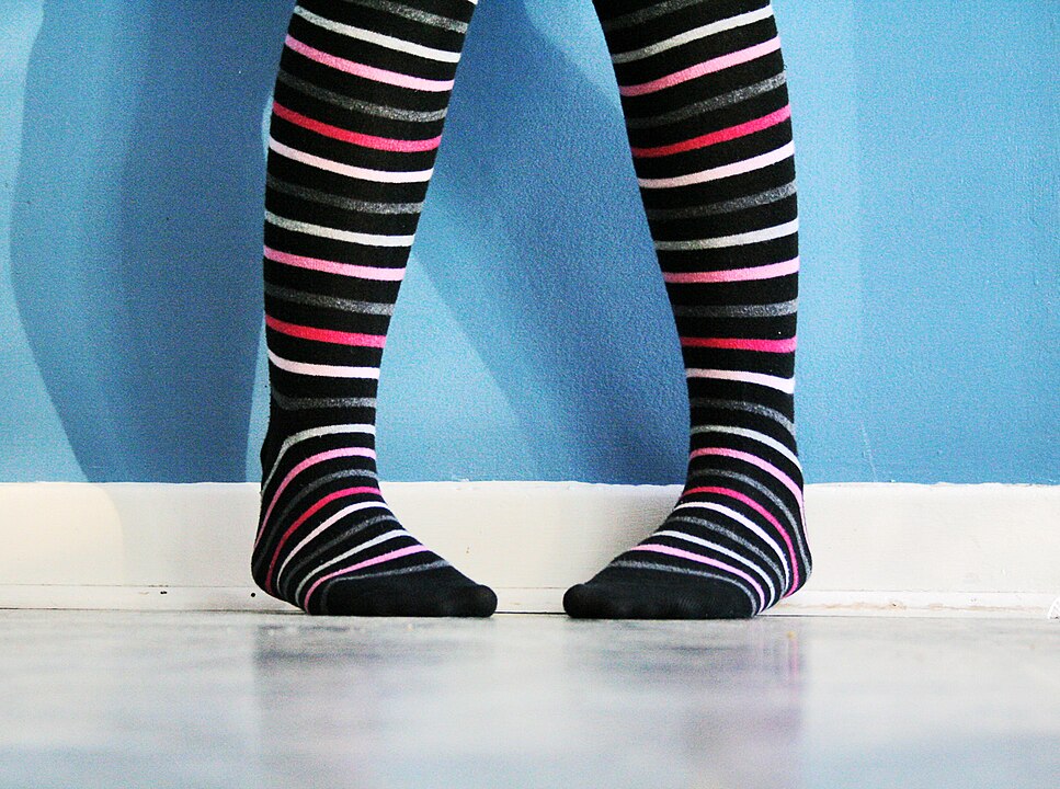Tube Socks with Stripes