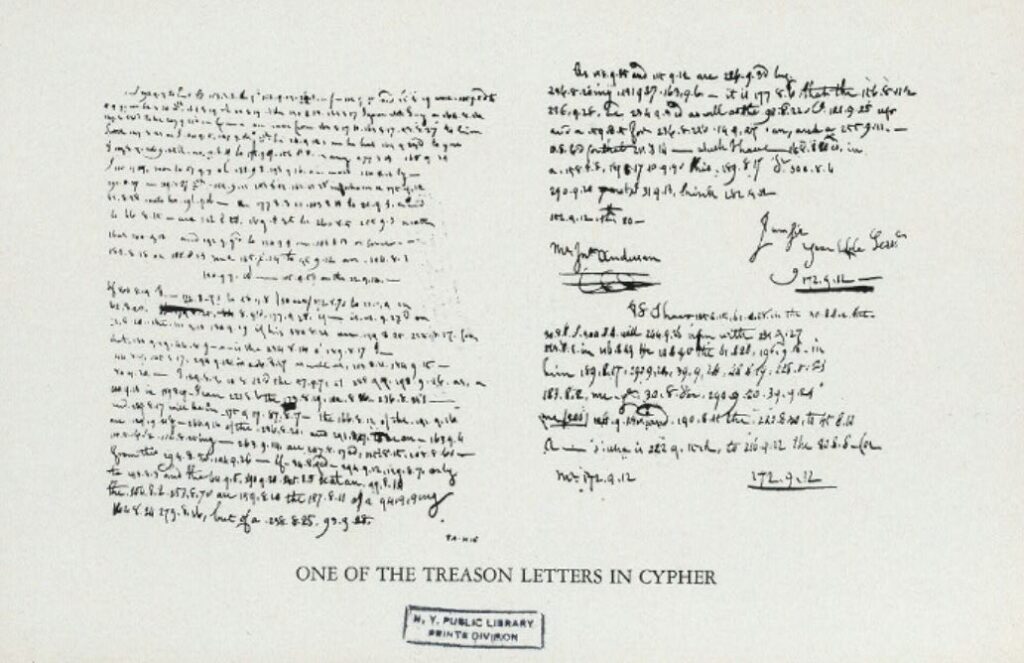 British Spies Used Invisible Ink