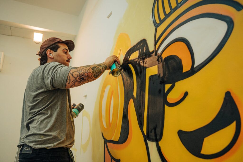 Spray-Painting Anything Without Permission