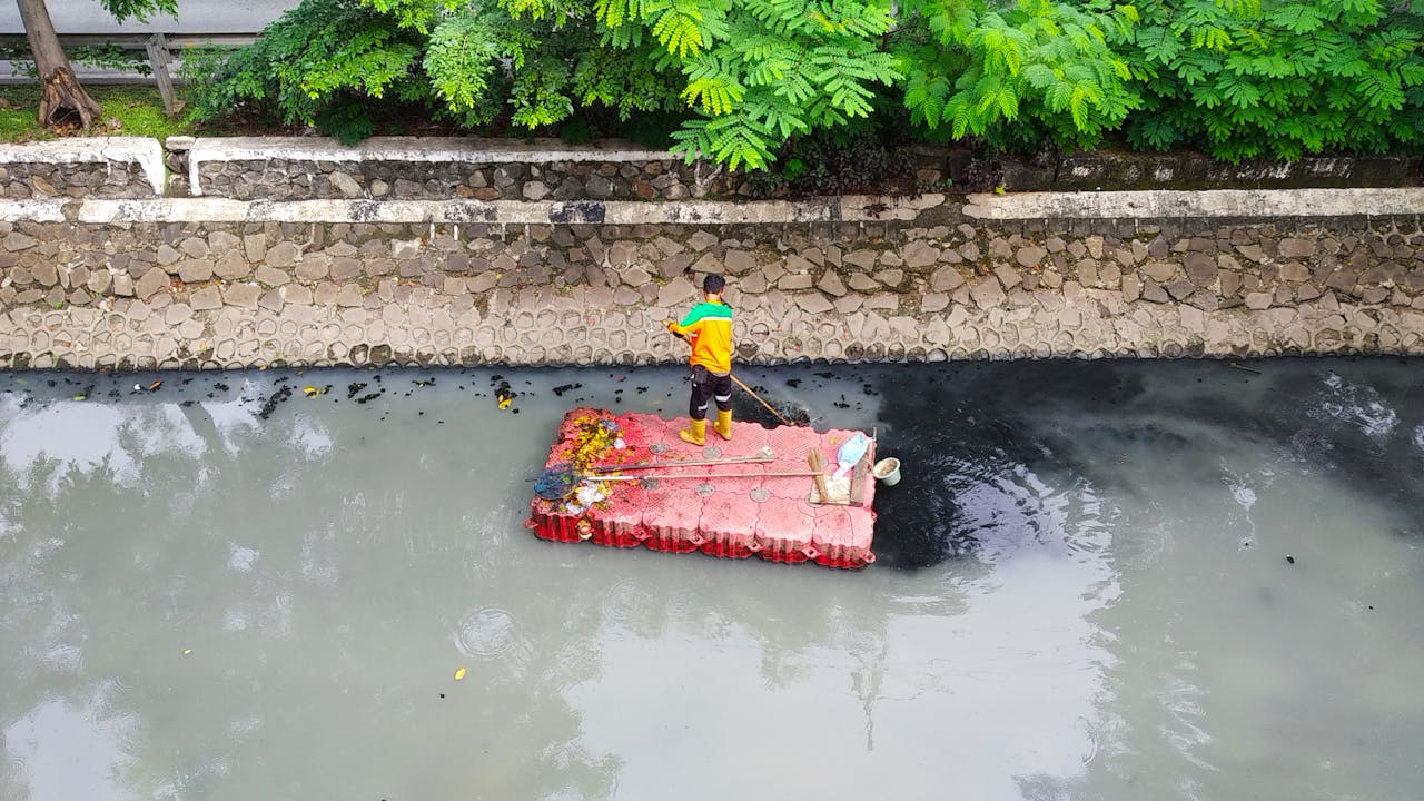 Casual Littering And Dirty Rivers