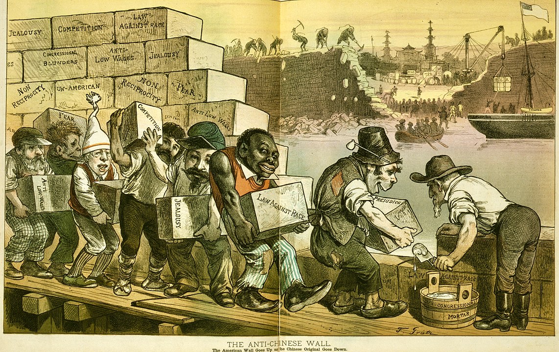 Page Act 1875 and Exclusion 1882 Block Families