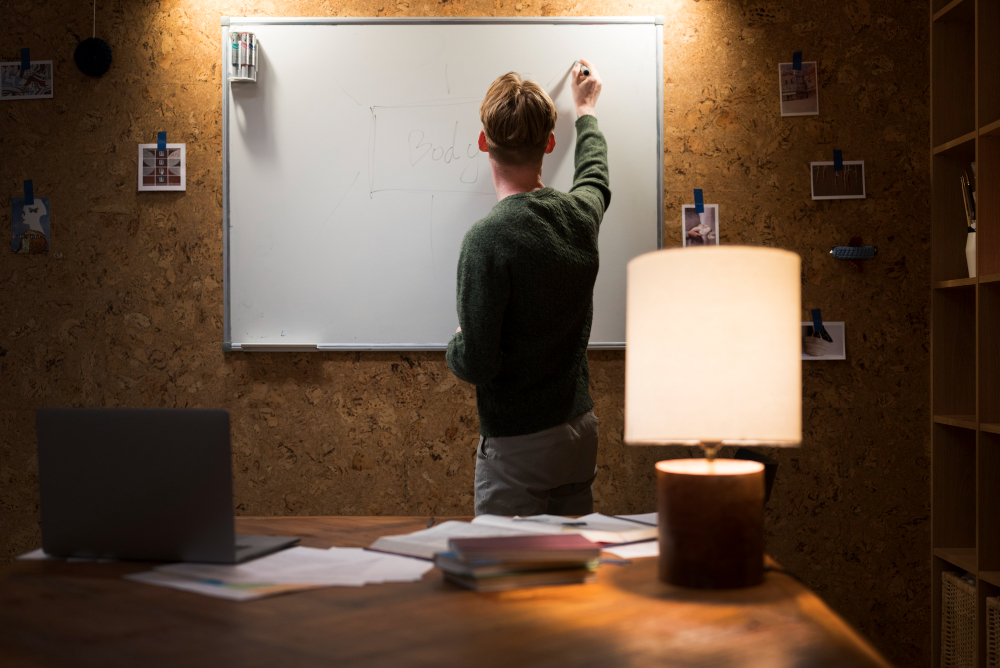 Whiteboard or Corkboard