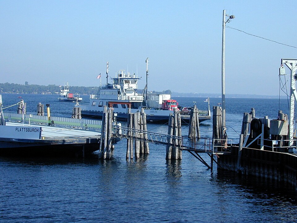 Lake Champlain, Vermont to New York