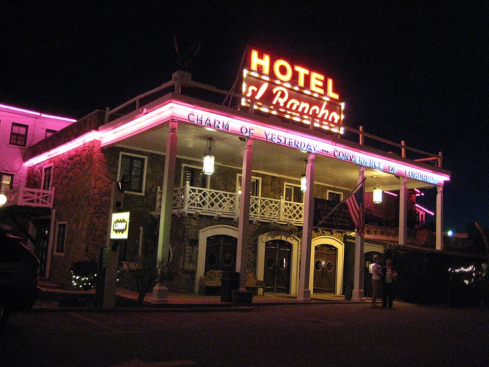 The El Rancho Motel, Gallup, New Mexico