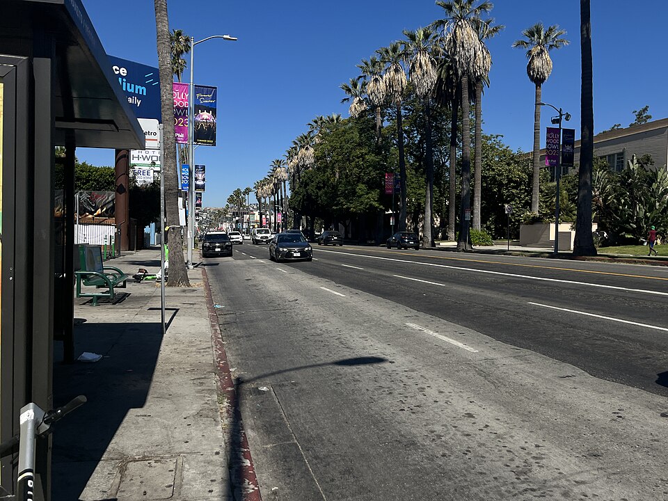 Sunset Boulevard, Los Angeles, California, USA