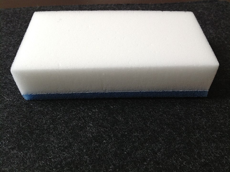 Scrubbing everything with a magic eraser