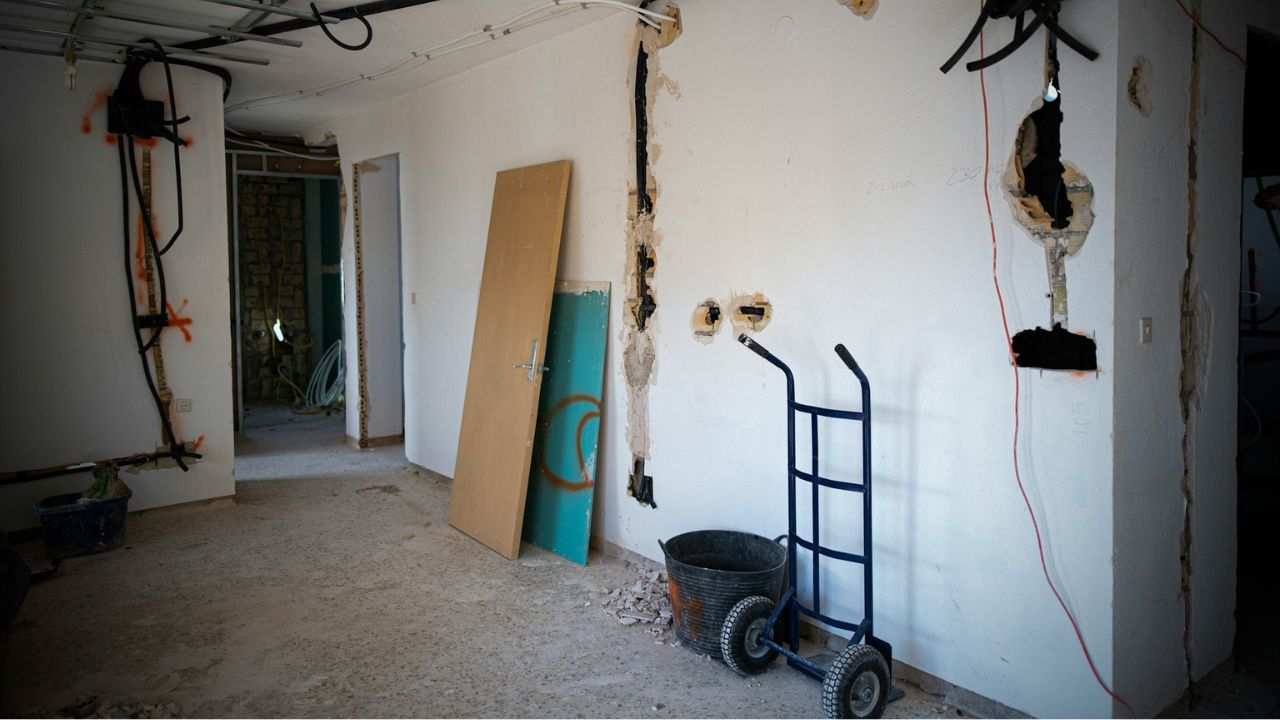Removing load bearing walls