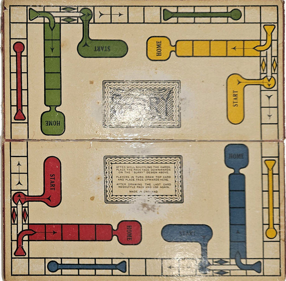 Sorry! (1934 U.S., older roots)