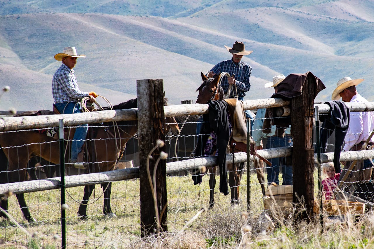 Cowboys were all white American men