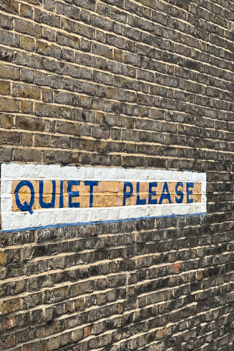 Word-Art Signs as Wall Filler